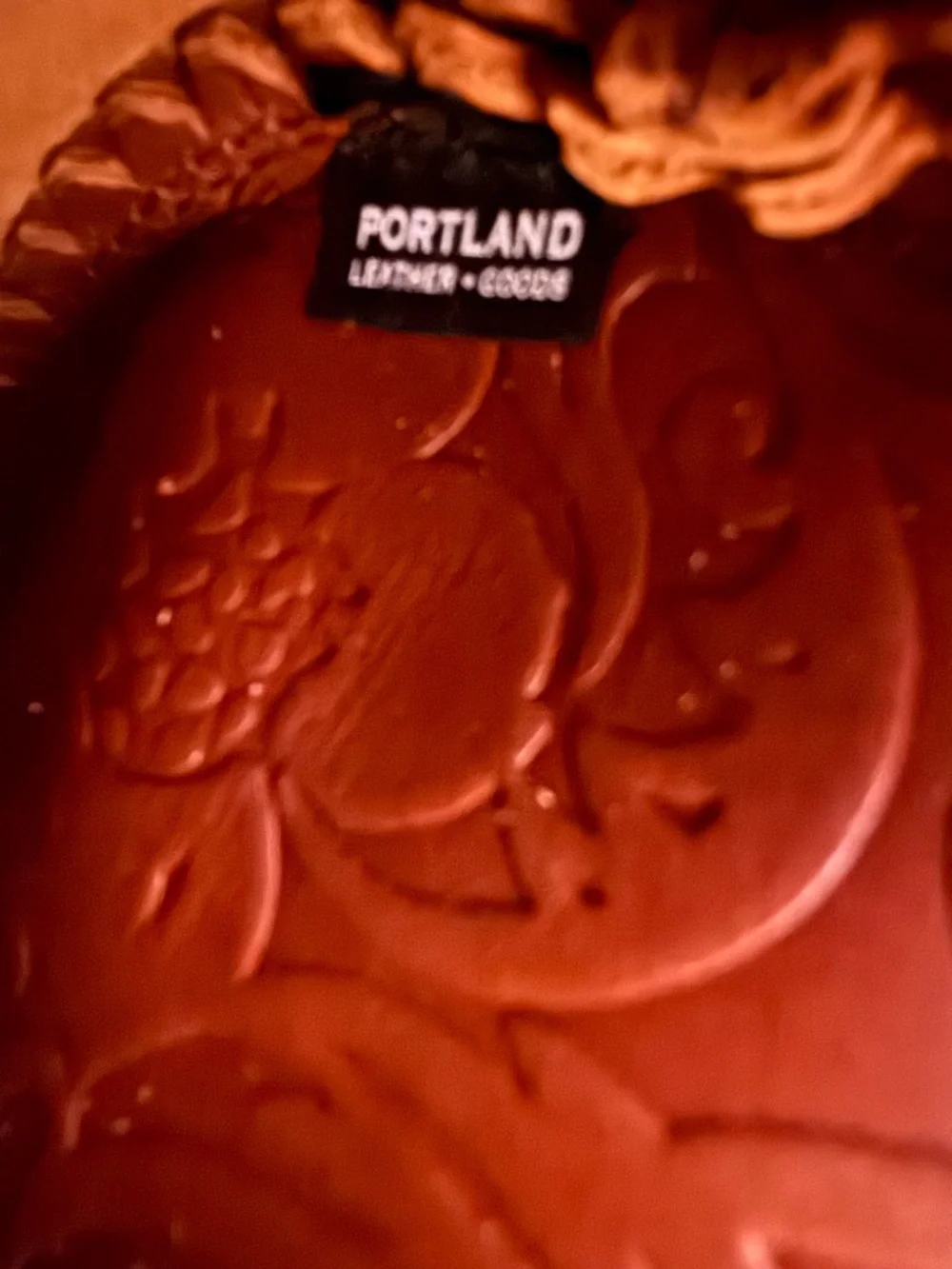 Portland Leather Round Cross Body Bag - Picture 10 of 10